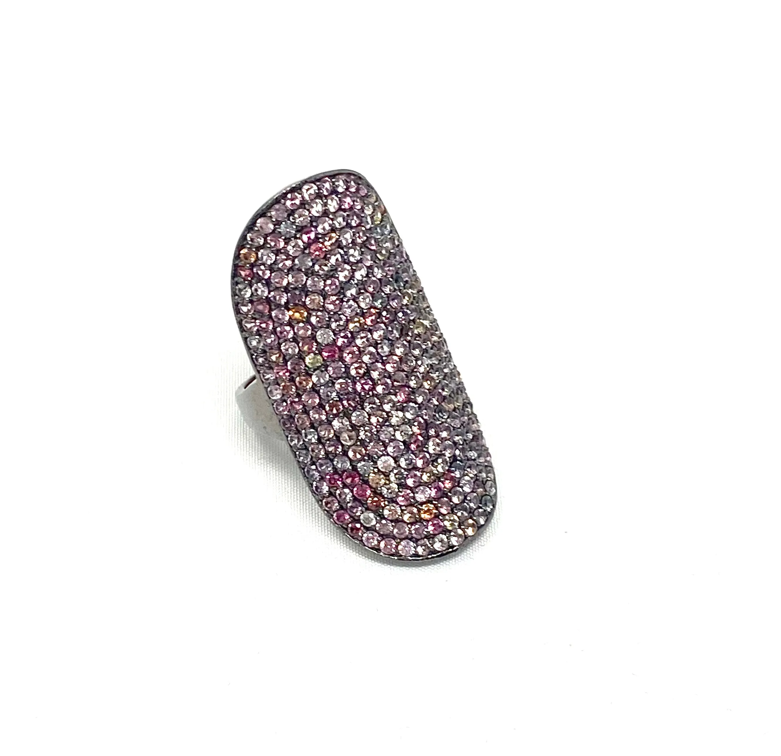Tourmaline Shield Ring