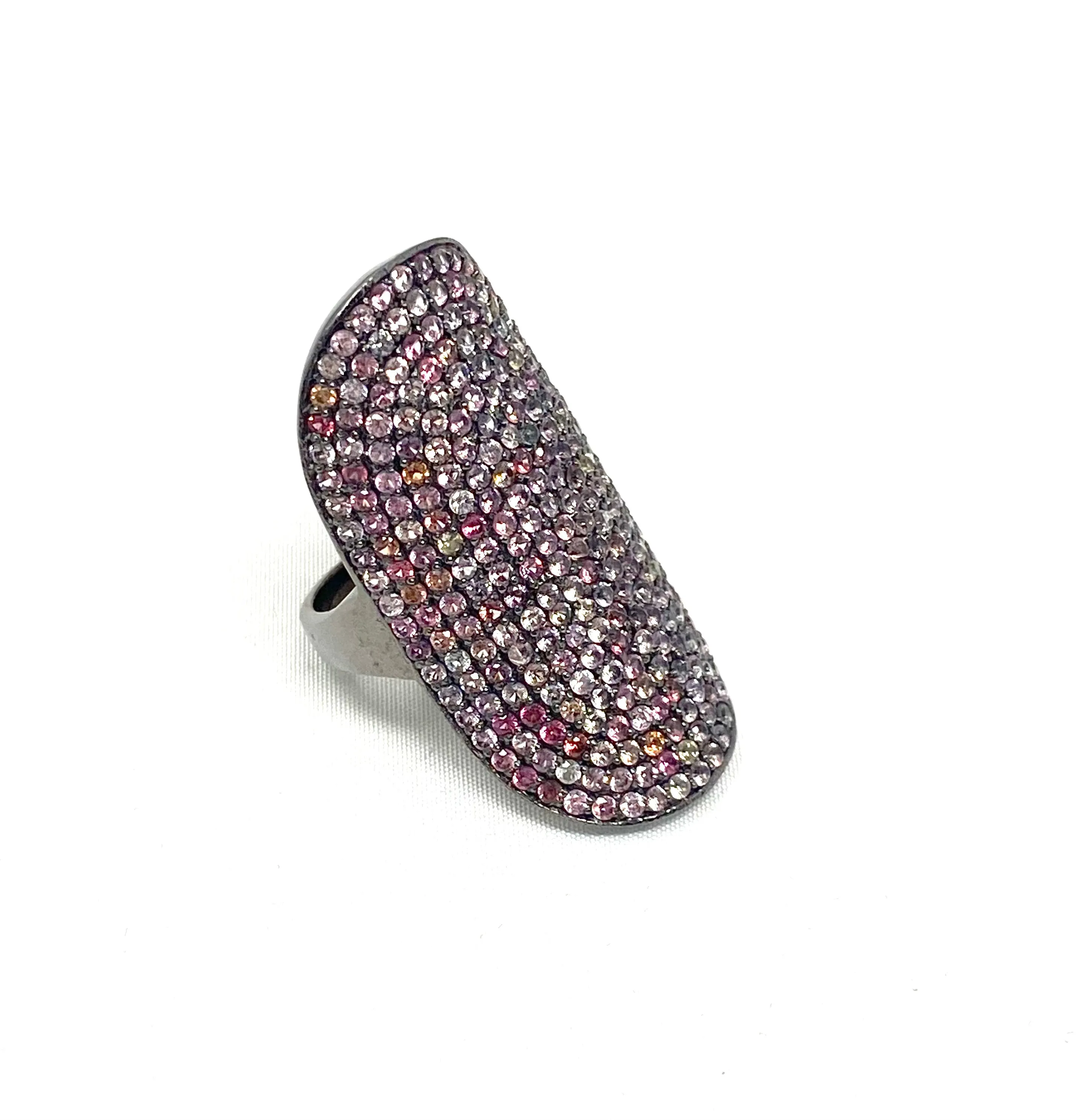Tourmaline Shield Ring