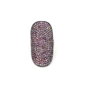 Tourmaline Shield Ring