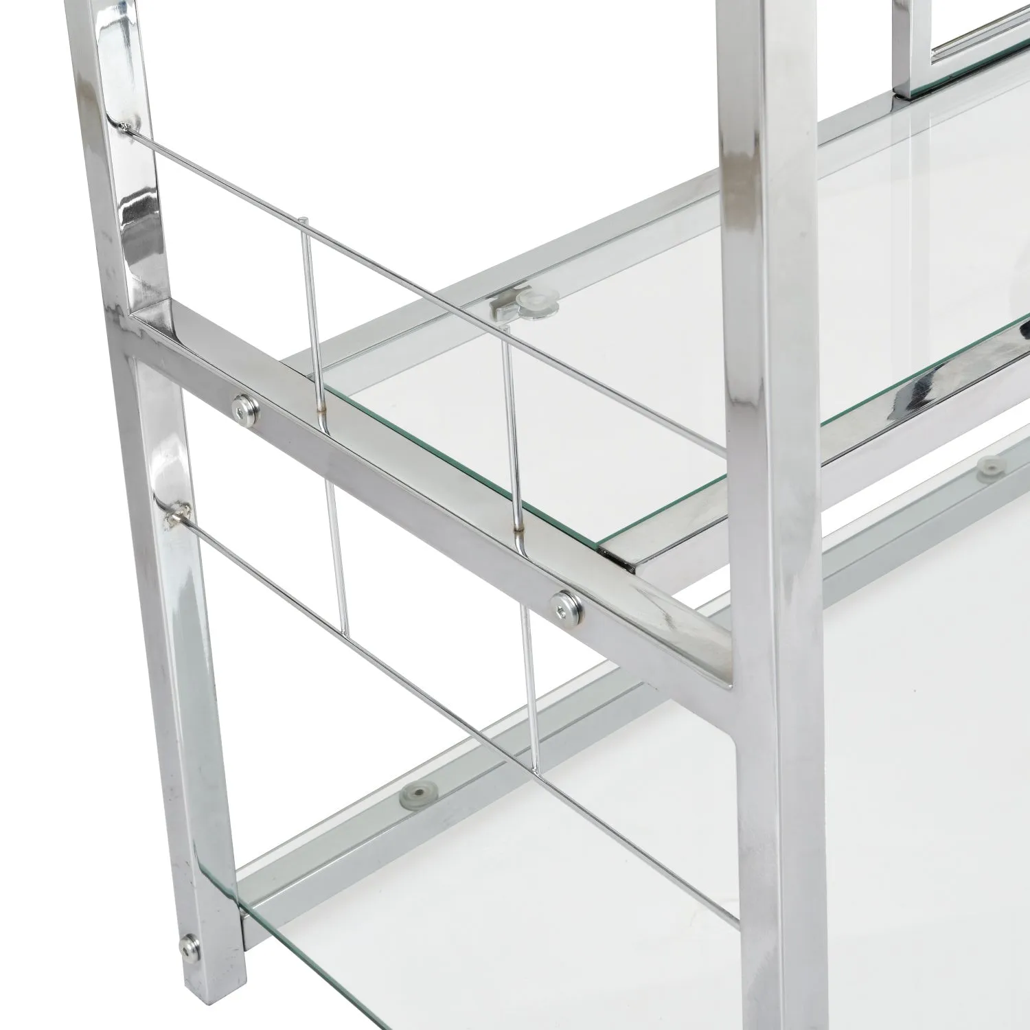 Trolley 3-Tier Wine Organizer