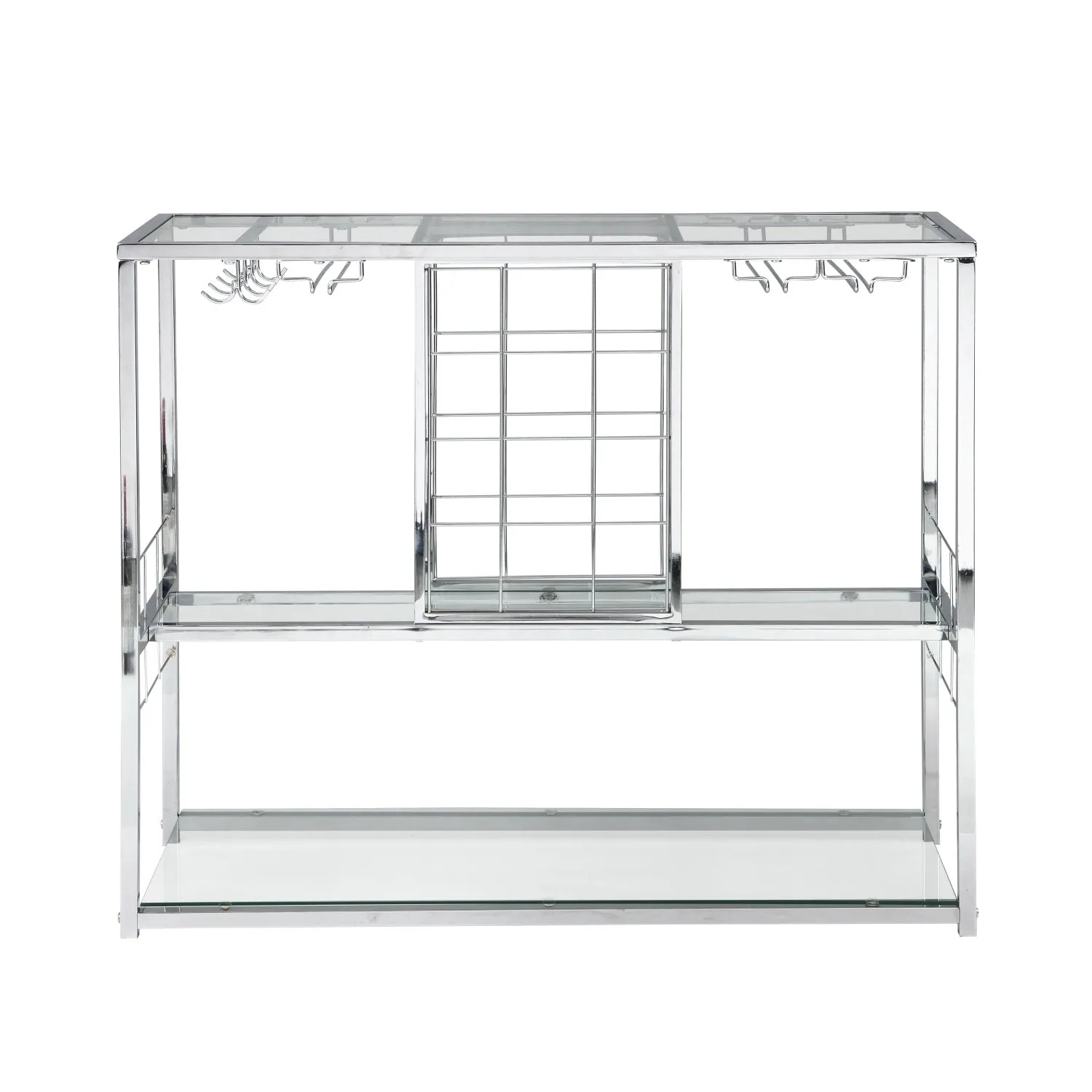 Trolley 3-Tier Wine Organizer