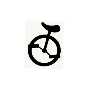 UDC Logo 4inch Sticker - Black