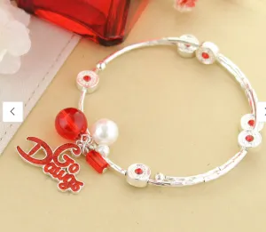 UGA Slogan Bracelet