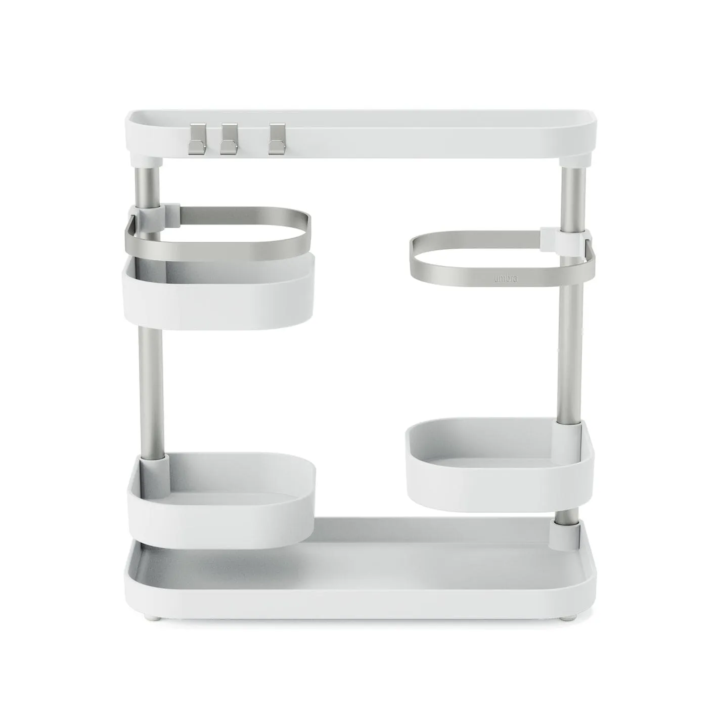 Umbra Holster Multi level Organiser White & Nickel UMB1017580670