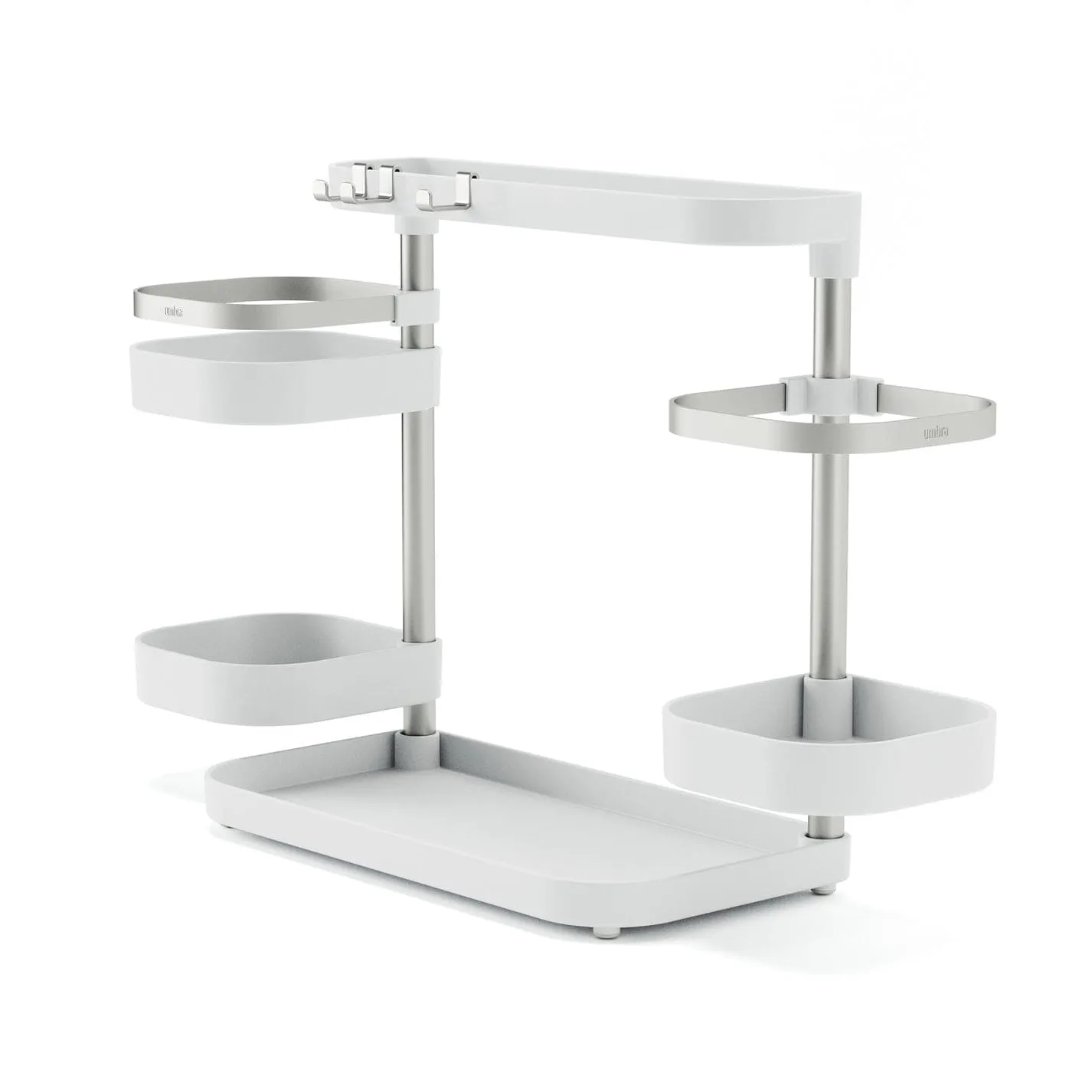 Umbra Holster Multi level Organiser White & Nickel UMB1017580670