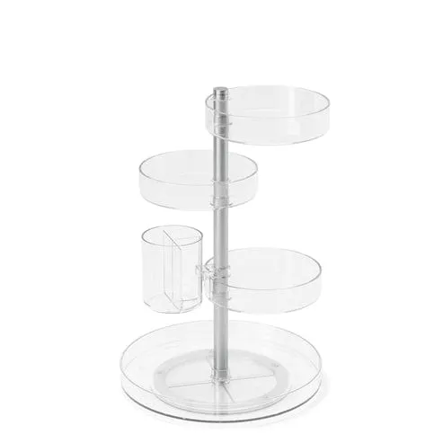 Umbra Pirouette Organizer Clear & Nickle UMB1015097239