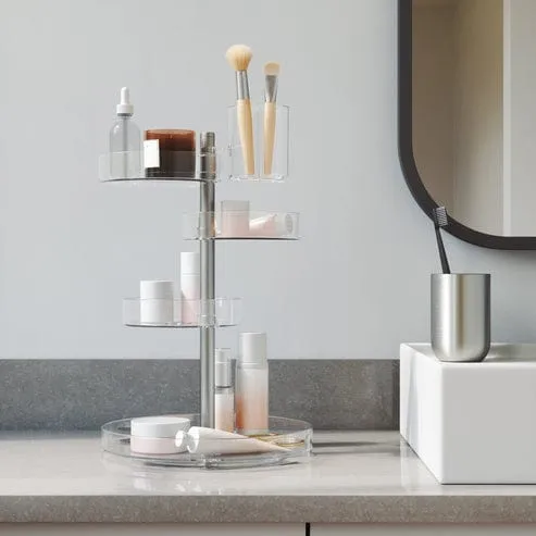 Umbra Pirouette Organizer Clear & Nickle UMB1015097239
