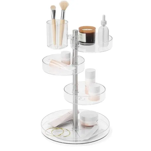Umbra Pirouette Organizer Clear & Nickle UMB1015097239