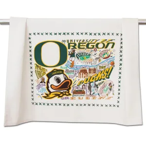 University of Oregon Collegiate Dish Towel