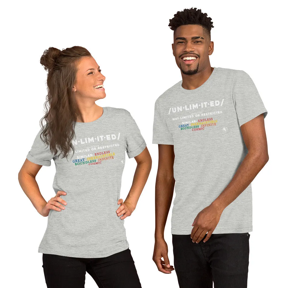 Unlimited Definition Colorful - Short-Sleeve Staple Unisex T-shirt
