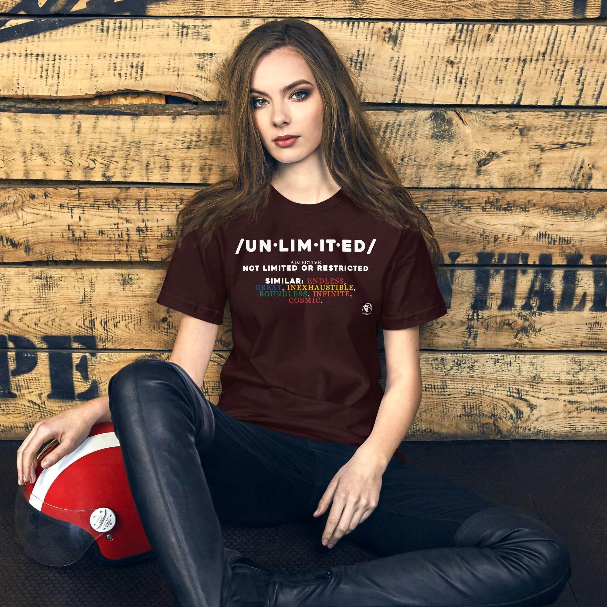 Unlimited Definition Colorful - Short-Sleeve Staple Unisex T-shirt