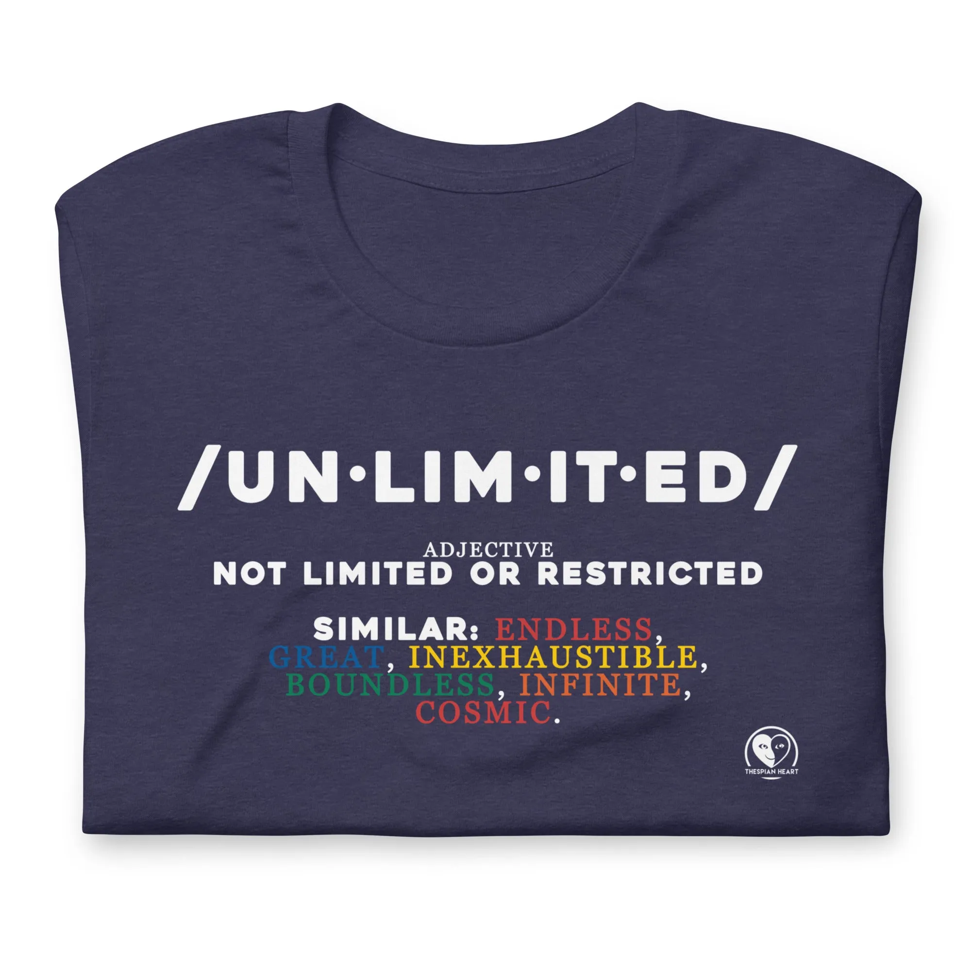 Unlimited Definition Colorful - Short-Sleeve Staple Unisex T-shirt