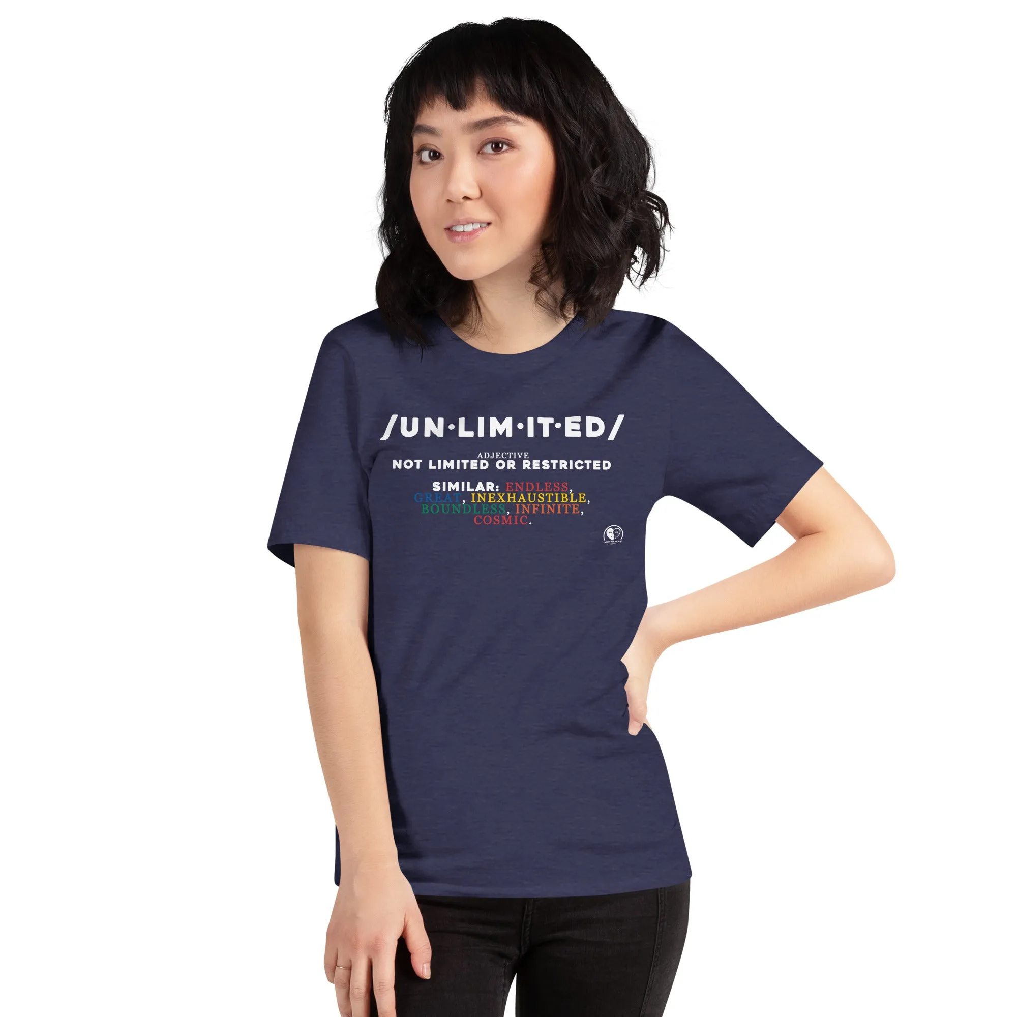 Unlimited Definition Colorful - Short-Sleeve Staple Unisex T-shirt