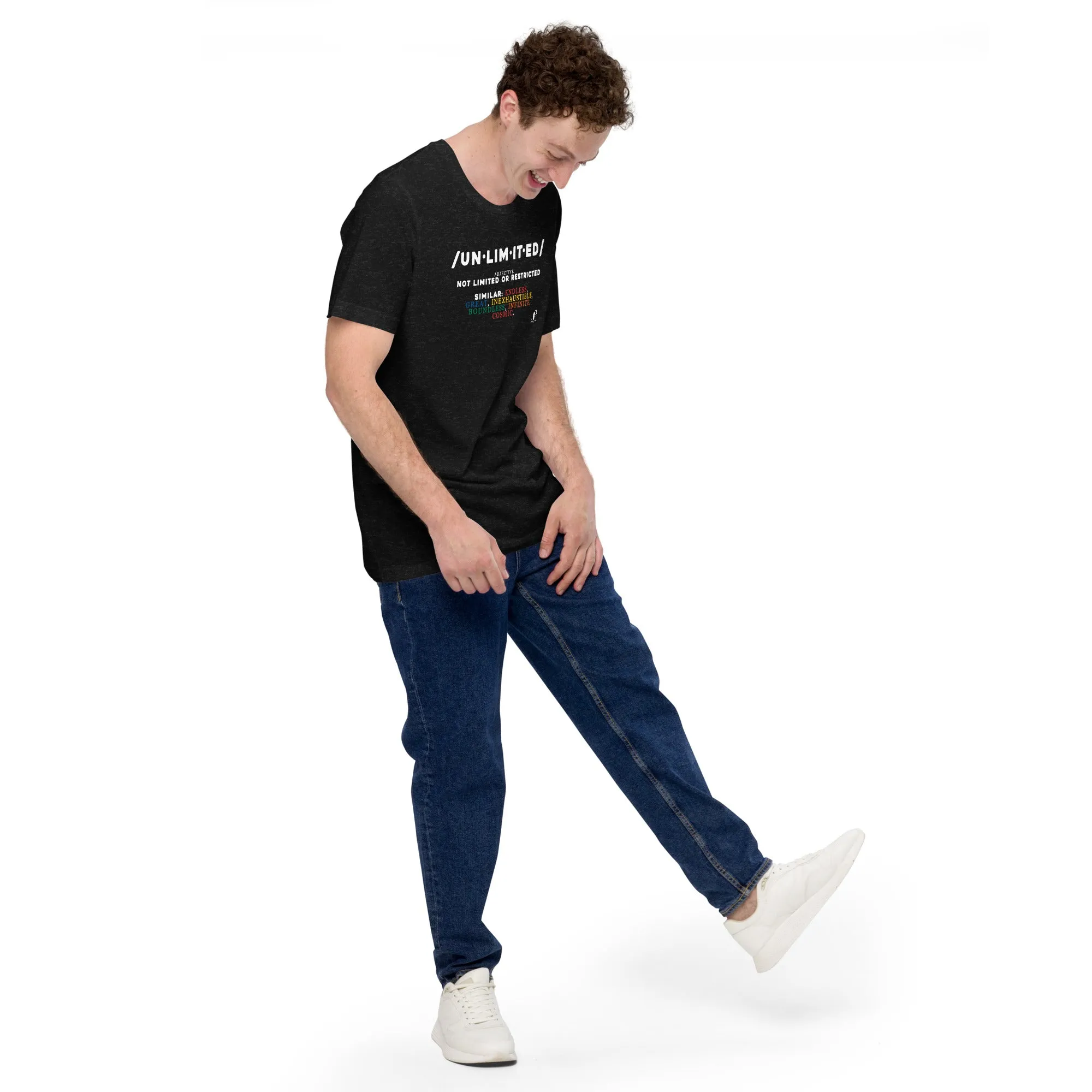 Unlimited Definition Colorful - Short-Sleeve Staple Unisex T-shirt