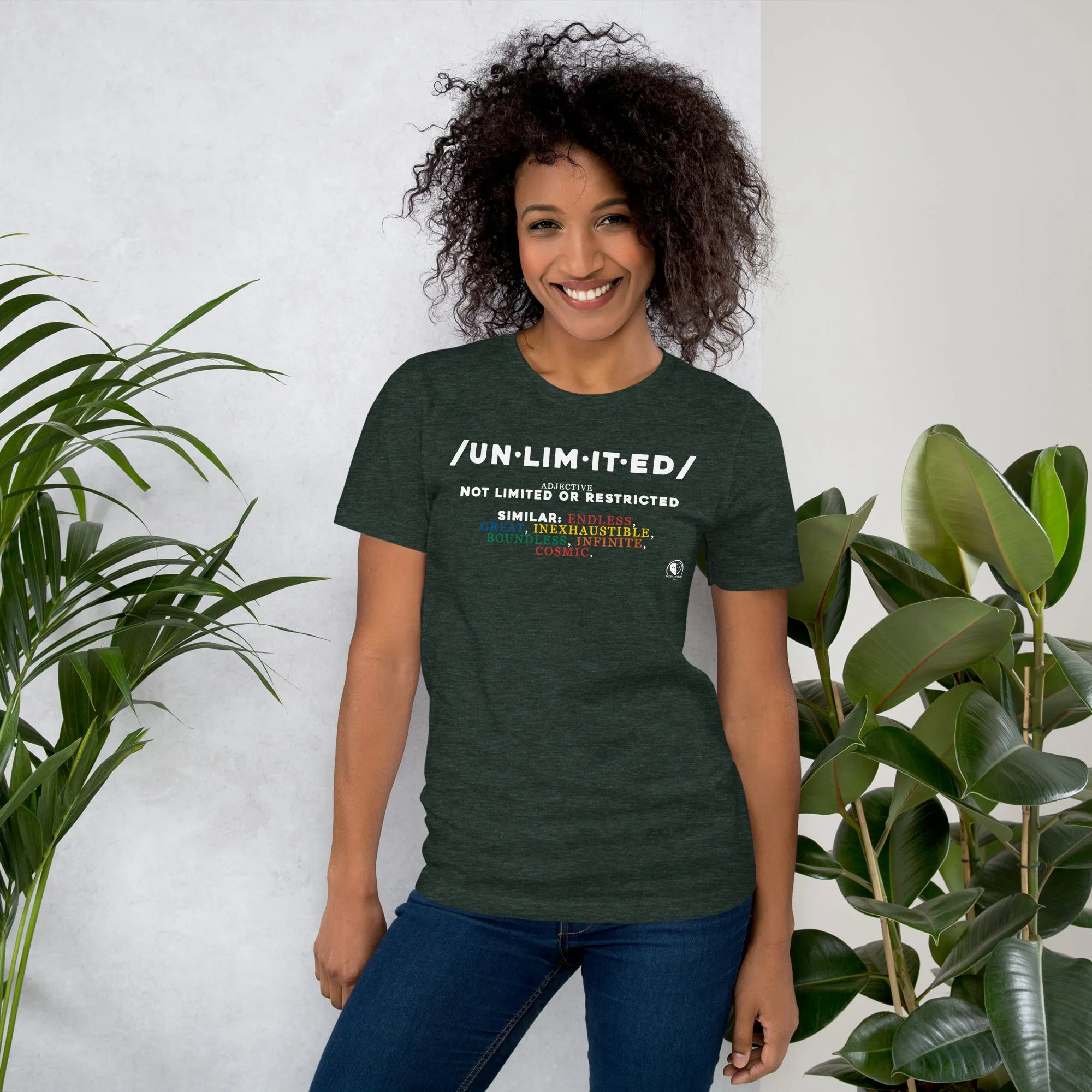 Unlimited Definition Colorful - Short-Sleeve Staple Unisex T-shirt