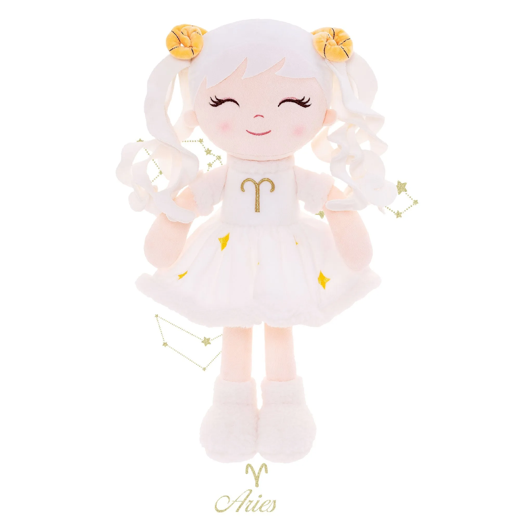 (US Only) Arteeksdoll 17-inch Constellation Zodiac Dolls Series - Aries