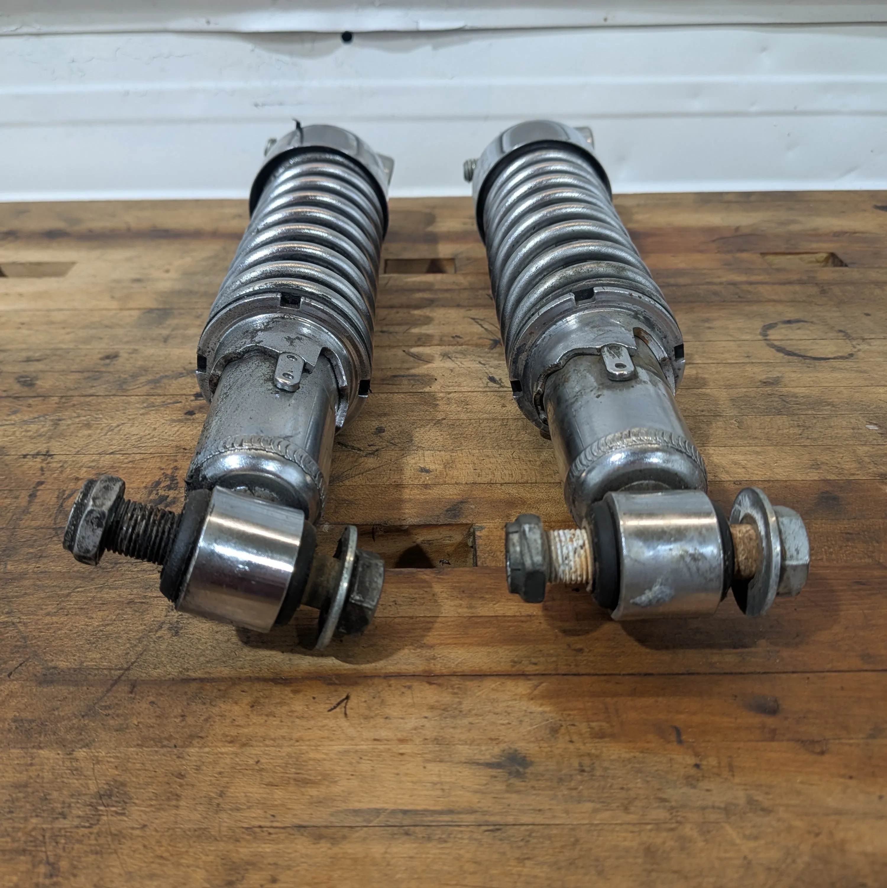 USED - Sportster Rear Shocks - 79-03 - Chrome