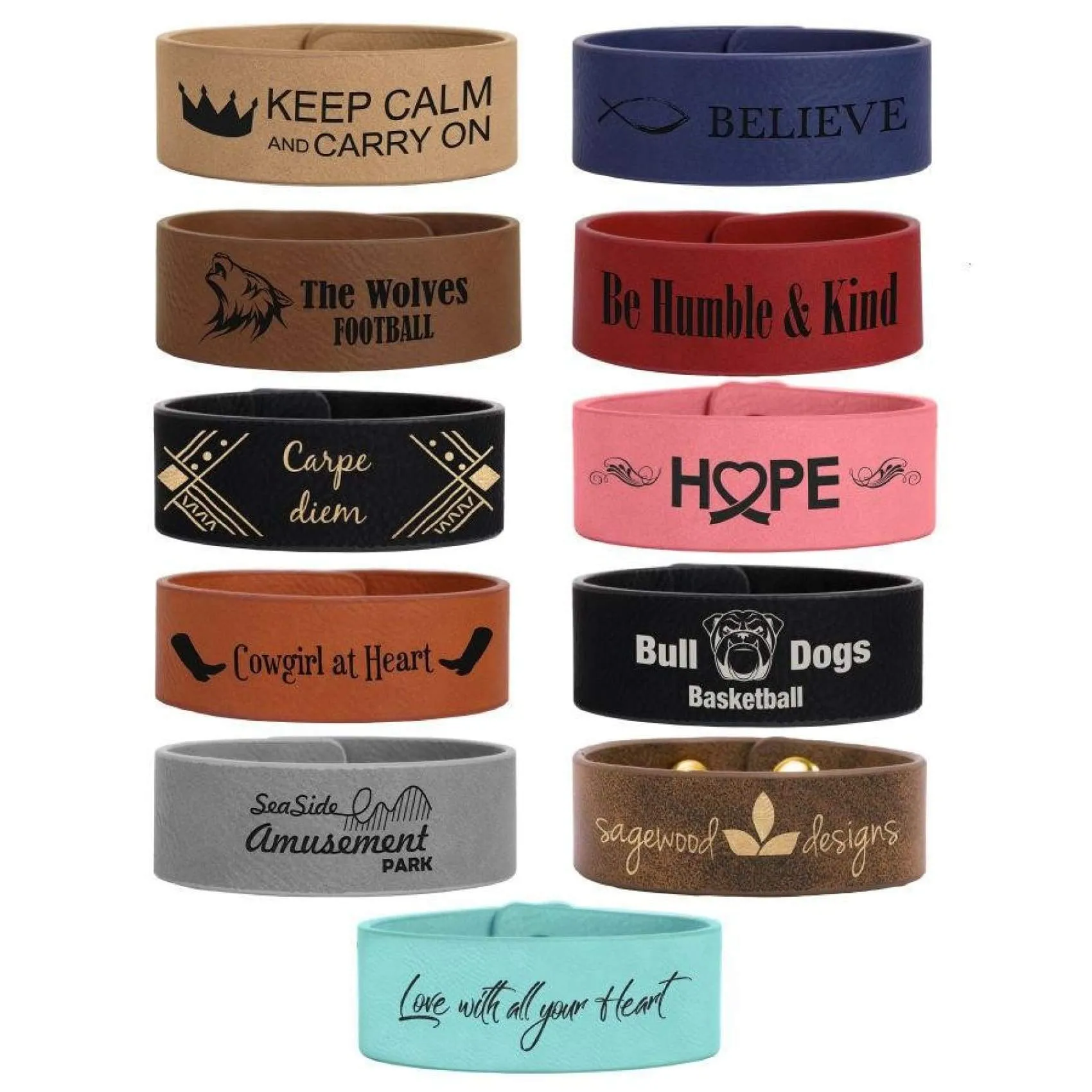 Vegan Leather Bracelet