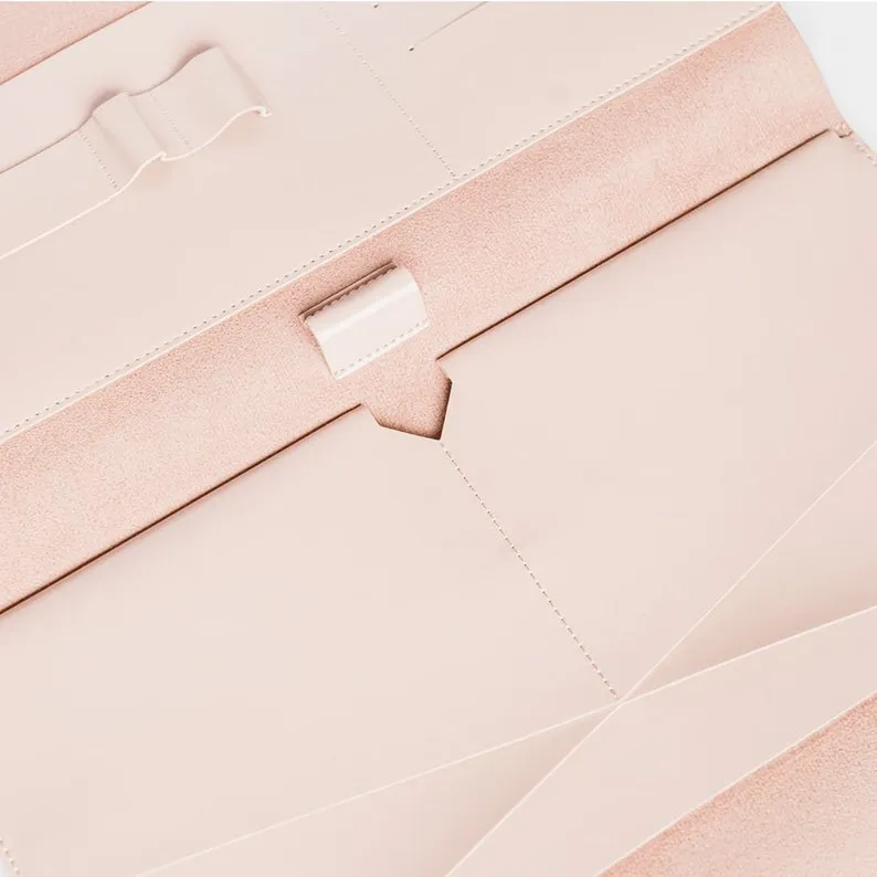 Vegan Leather iPad Pro Case Purse Organizer (Handmade)