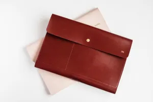 Vegan Leather iPad Pro Case Purse Organizer (Handmade)