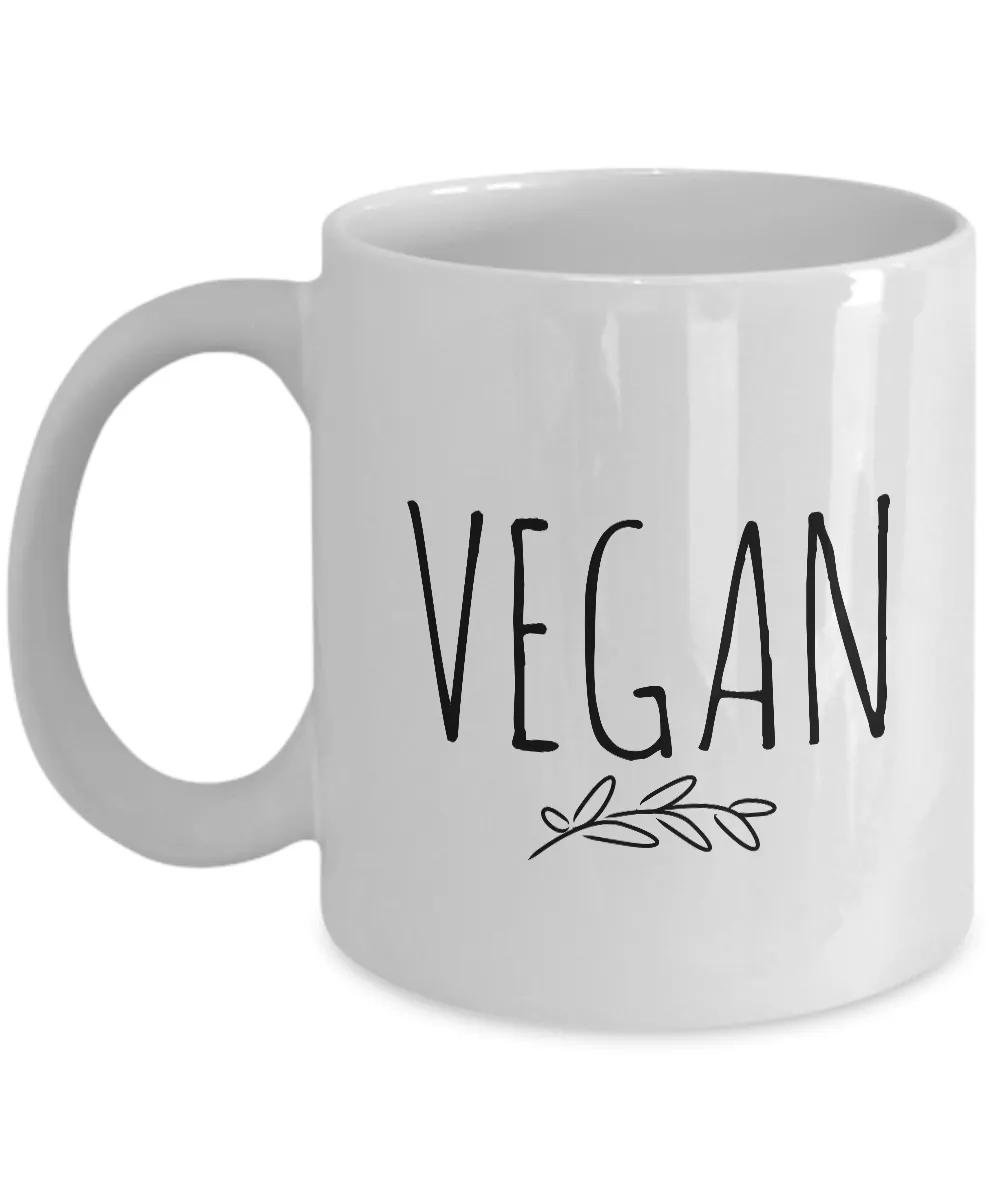 Vegan Mug 11 oz. Ceramic Coffee Cup