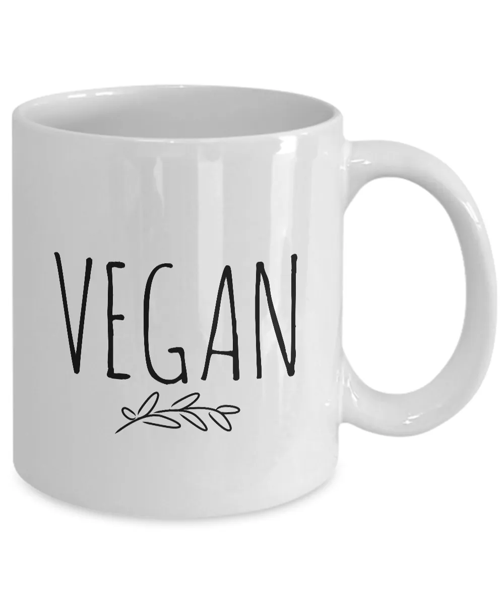 Vegan Mug 11 oz. Ceramic Coffee Cup