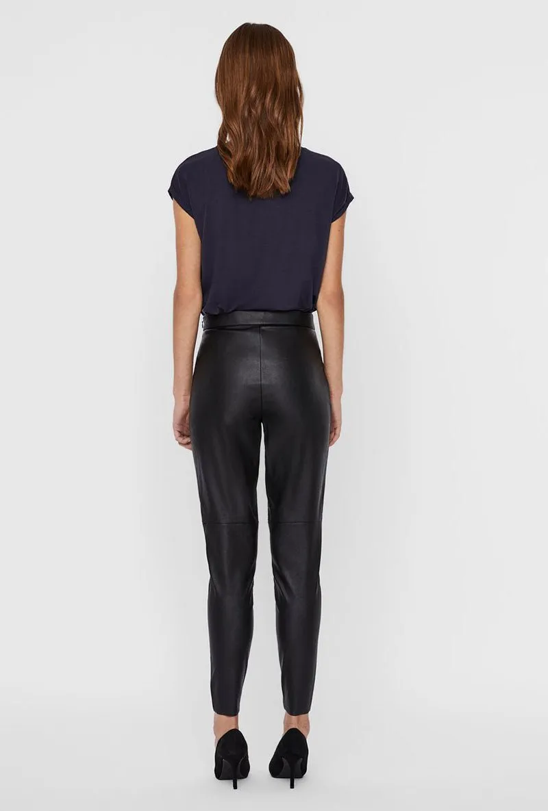 VERO MODA JANNI PU LEGGING