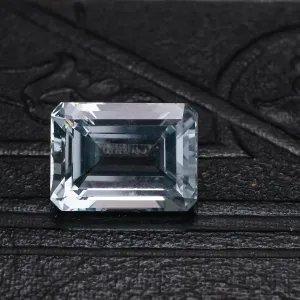 Vintage 7.07ct Step Cut Aquamarine