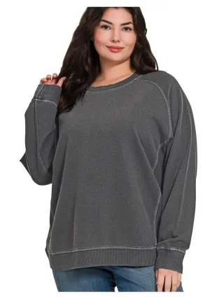 Vintage Curvy Sweatshirt