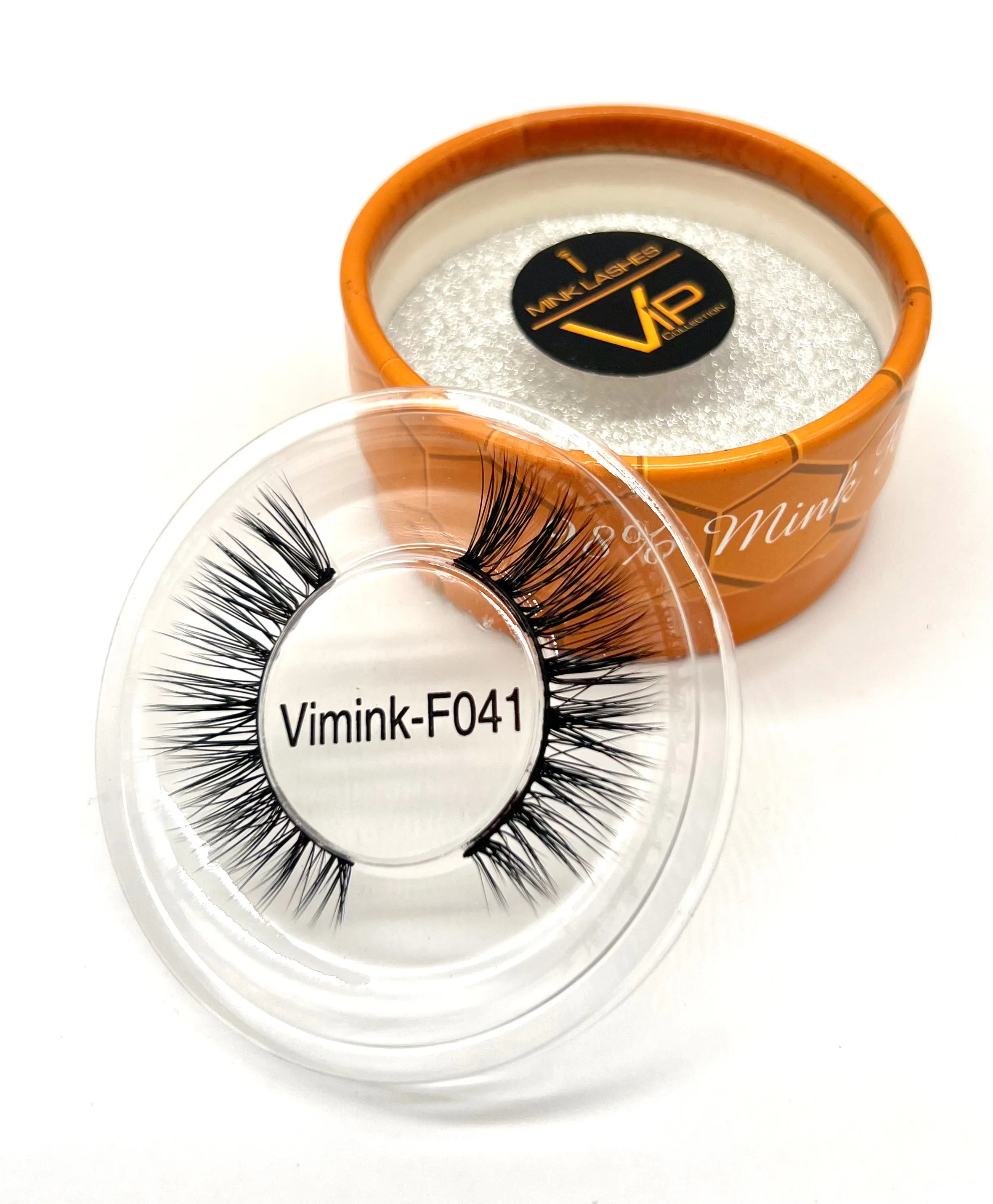 VIP iMink Super Flat Strip Lashes - 98% Mink Feel - Animal Free