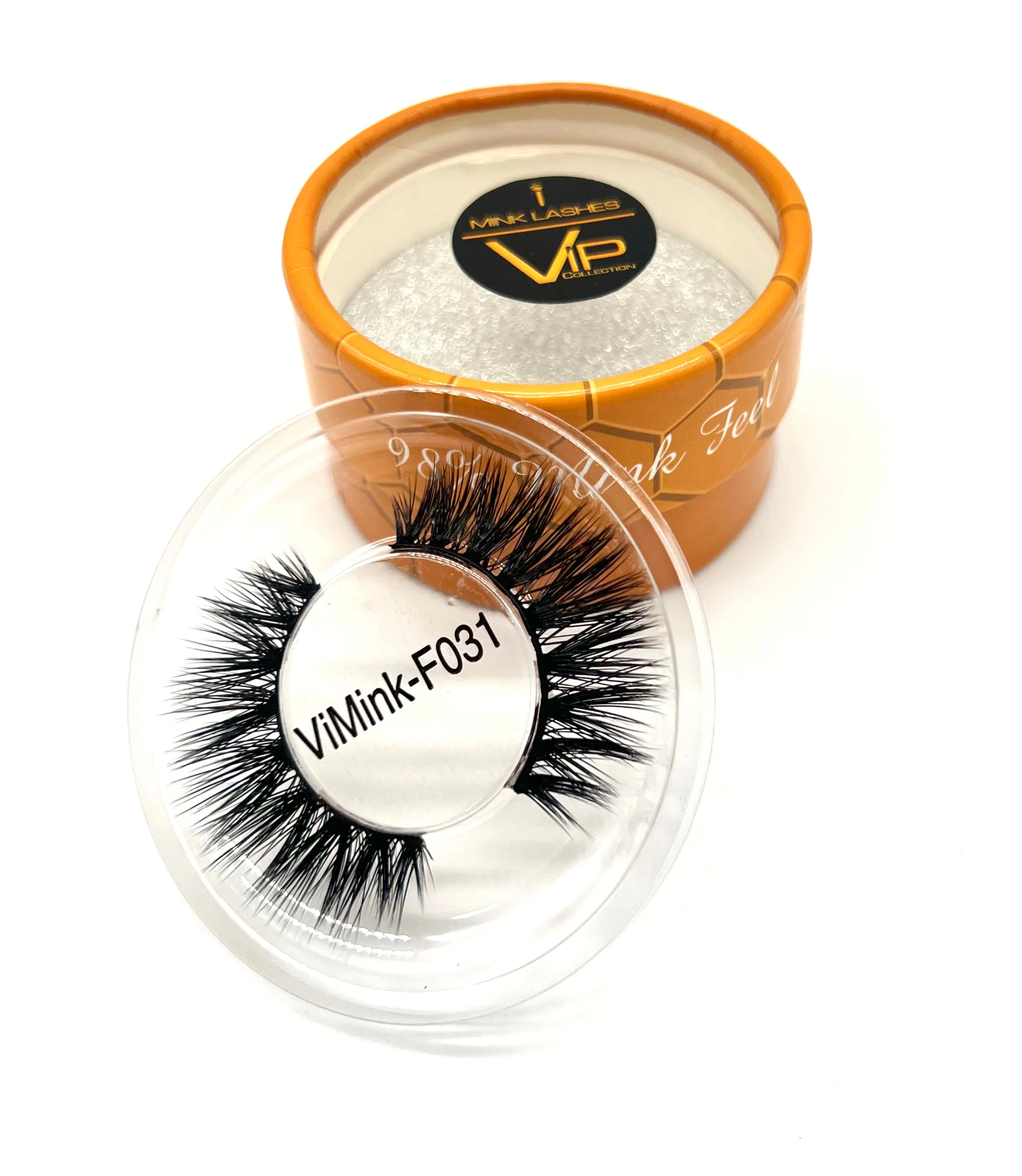 VIP iMink Super Flat Strip Lashes - 98% Mink Feel - Animal Free