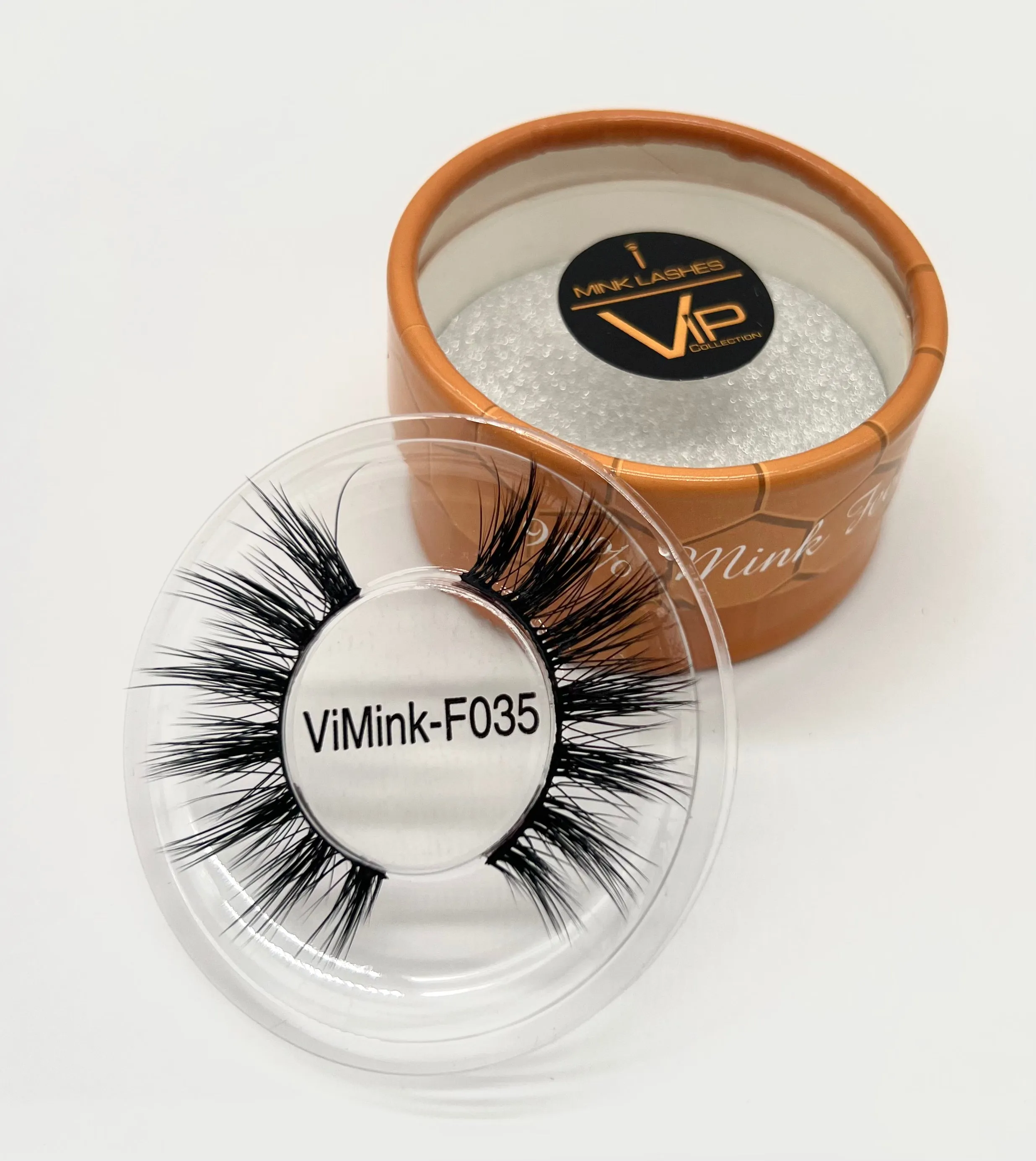 VIP iMink Super Flat Strip Lashes - 98% Mink Feel - Animal Free