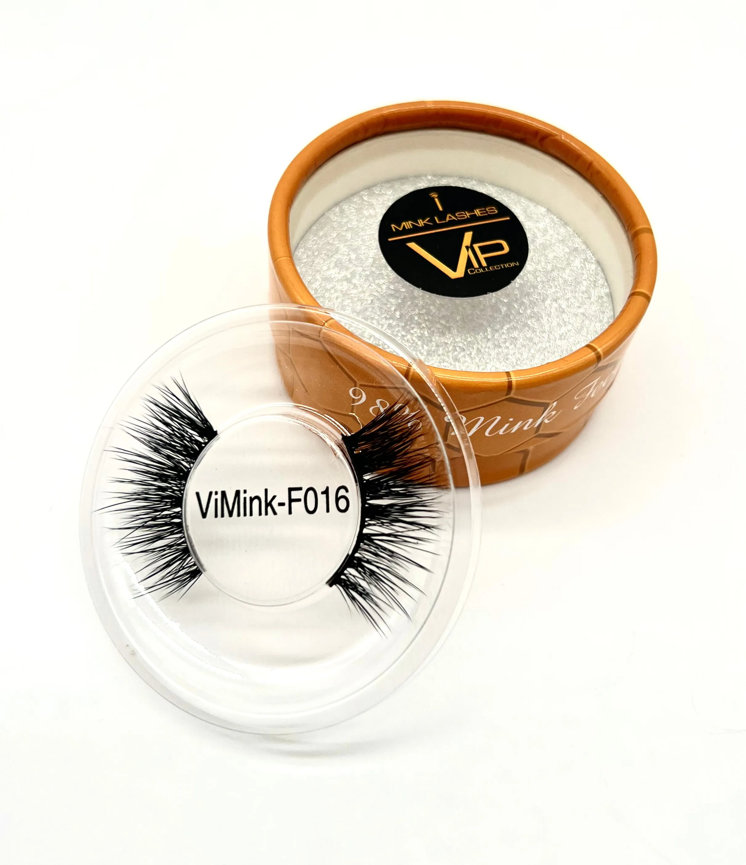 VIP iMink Super Flat Strip Lashes - 98% Mink Feel - Animal Free