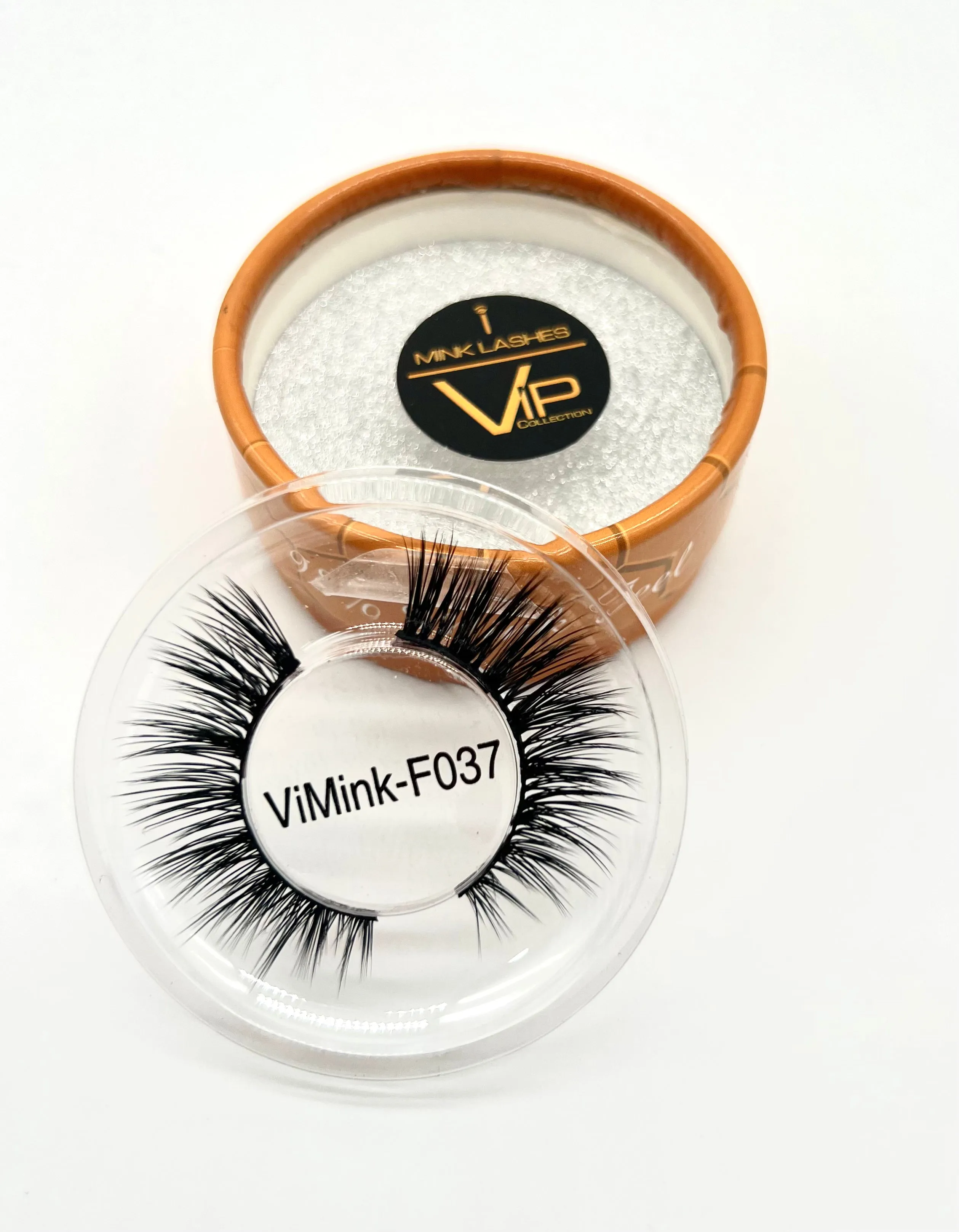 VIP iMink Super Flat Strip Lashes - 98% Mink Feel - Animal Free