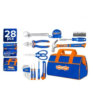 Wadfow 28 Pieces Hand Tool Set - WHS1M28
