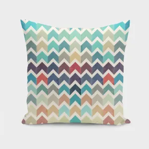 Watercolor Chevron Pattern II Pillow & Pillow Case
