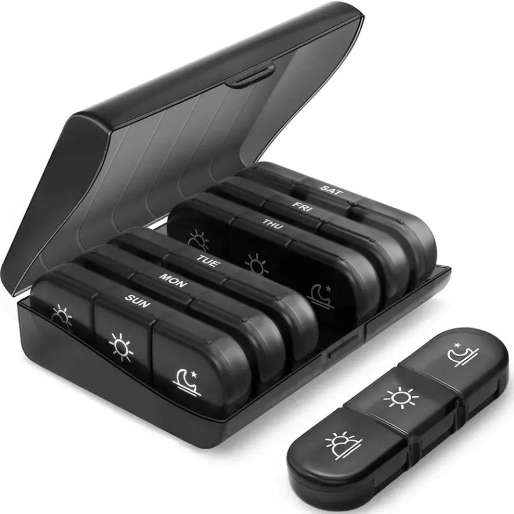 Weekly Medicine Storage Box - 3 Times A Day
