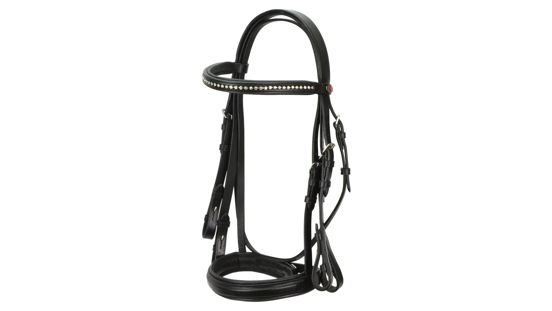 Weymouth Diamond Browband Bridle
