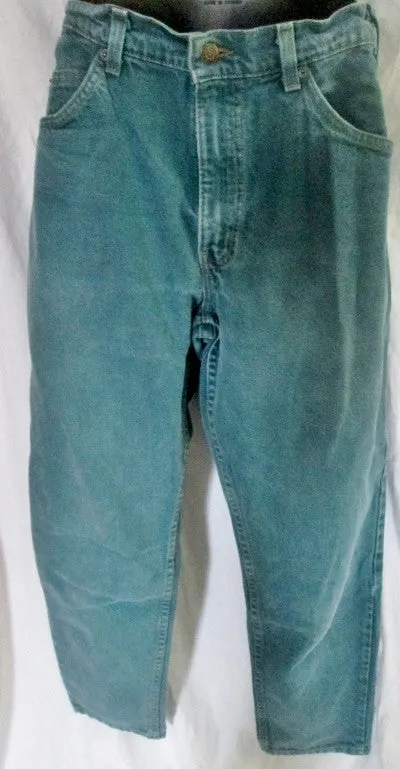 Womens Mens LEVI'S 550 Relaxed Fit JEANS Denim PANTS 32X30 OCEAN BLUE Dungarees
