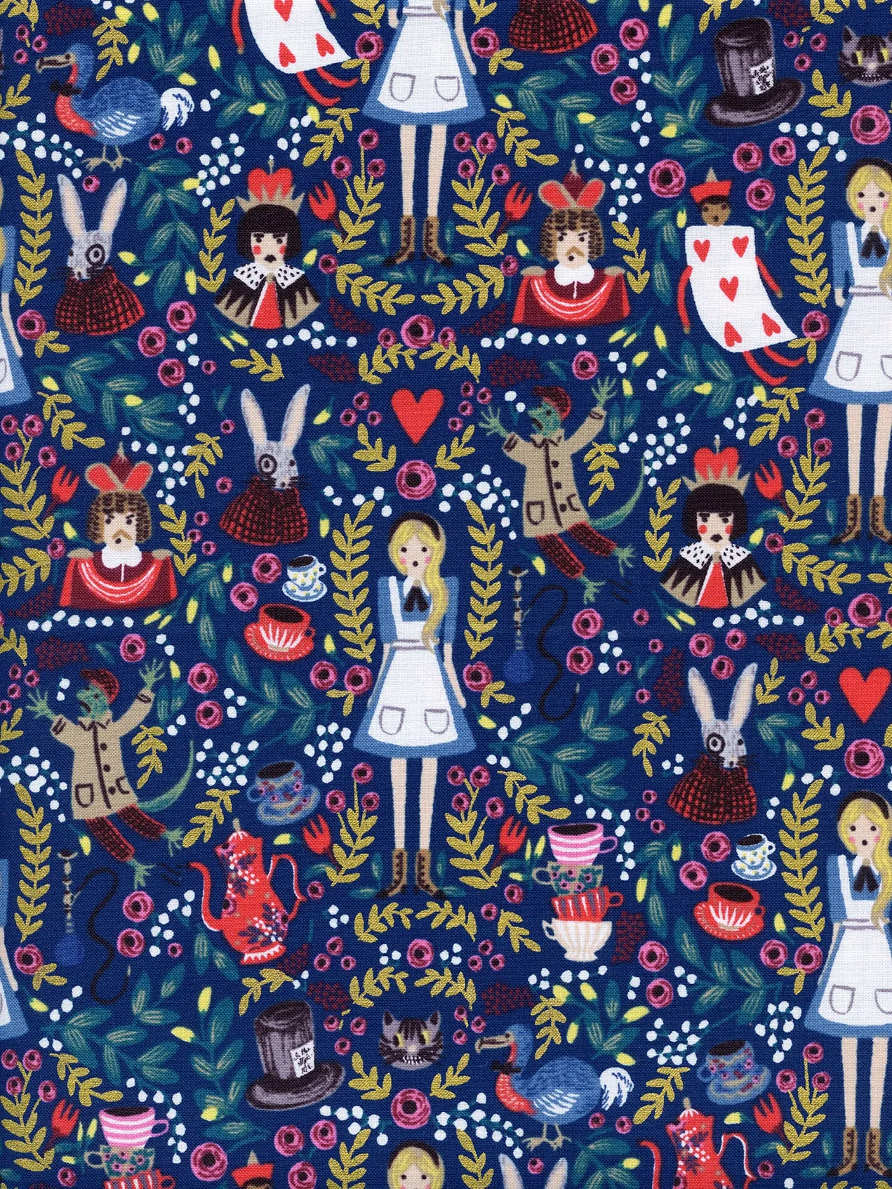 Wonderland, Wonderland in Navy Metallic
