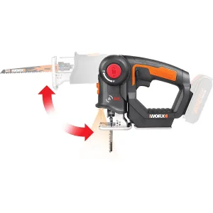 Worx 20V Power share Axis multi-purpose saw 2 IN 1 – WX550.9بدون بطارية وشاحن