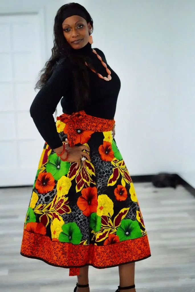 WRAP SKIRT