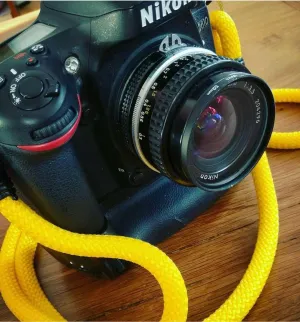 Yellow Camera Strap