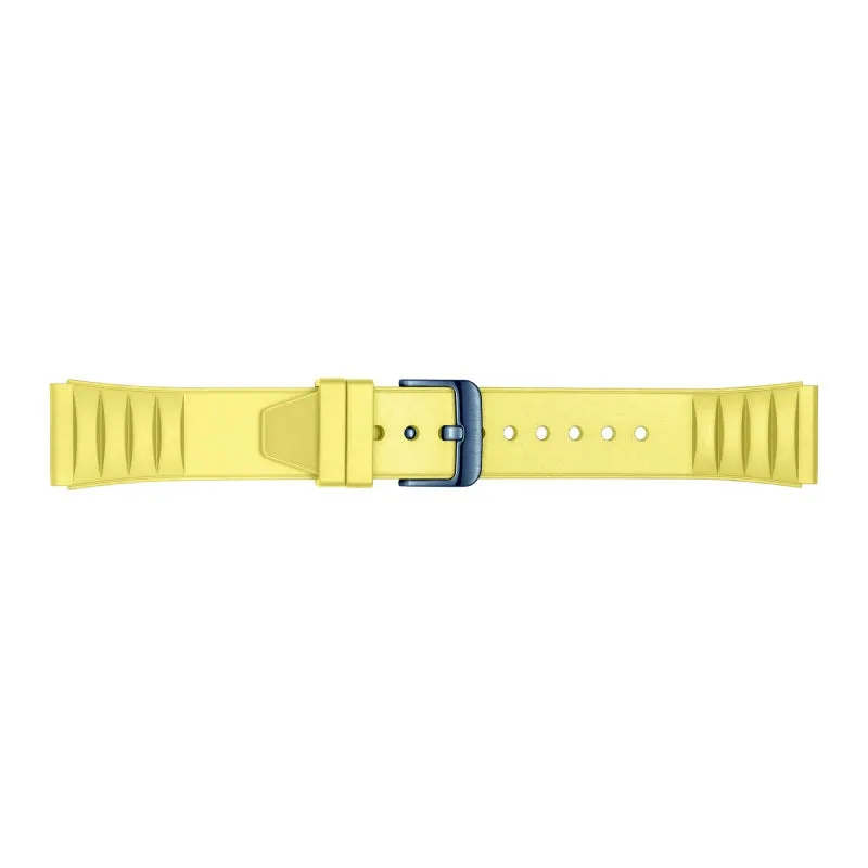 Yellow Fluoro Rubber Strap