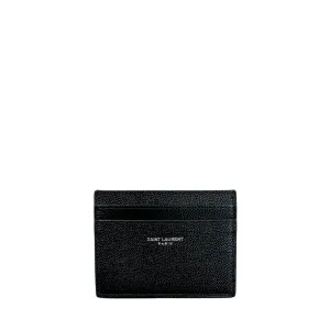 YSL Paris Card Case - Black