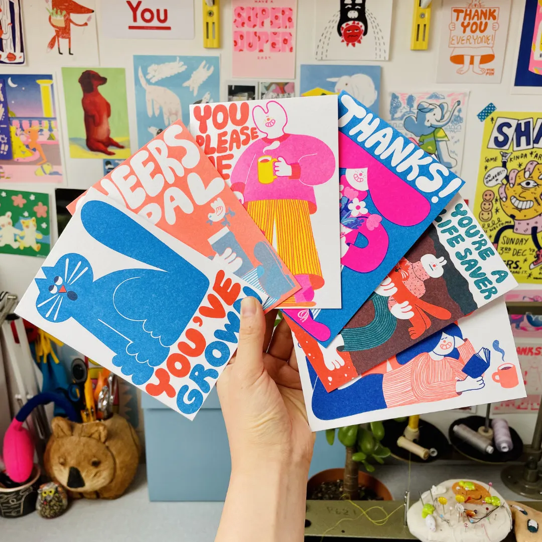 YUK FUN Greetings Cards