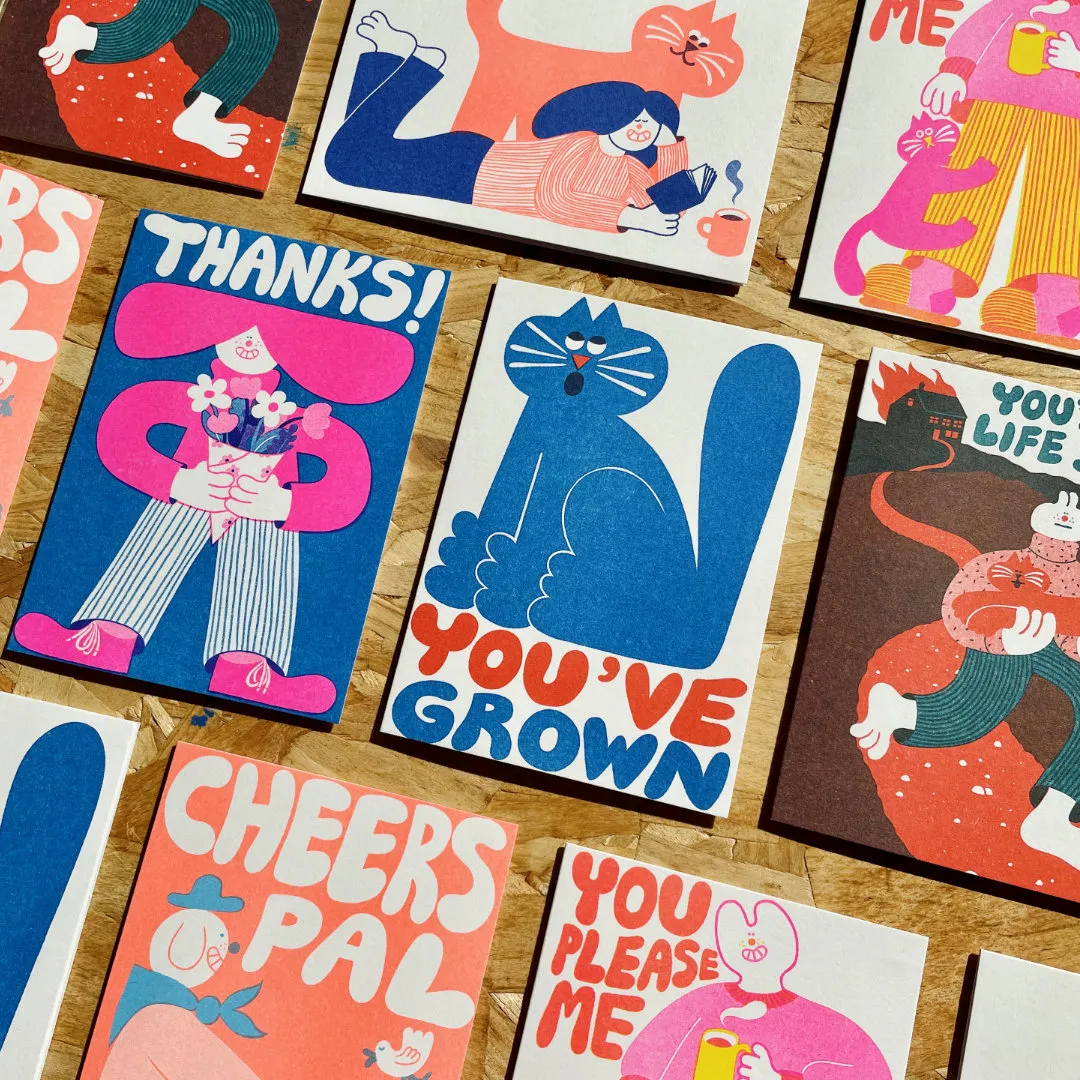 YUK FUN Greetings Cards
