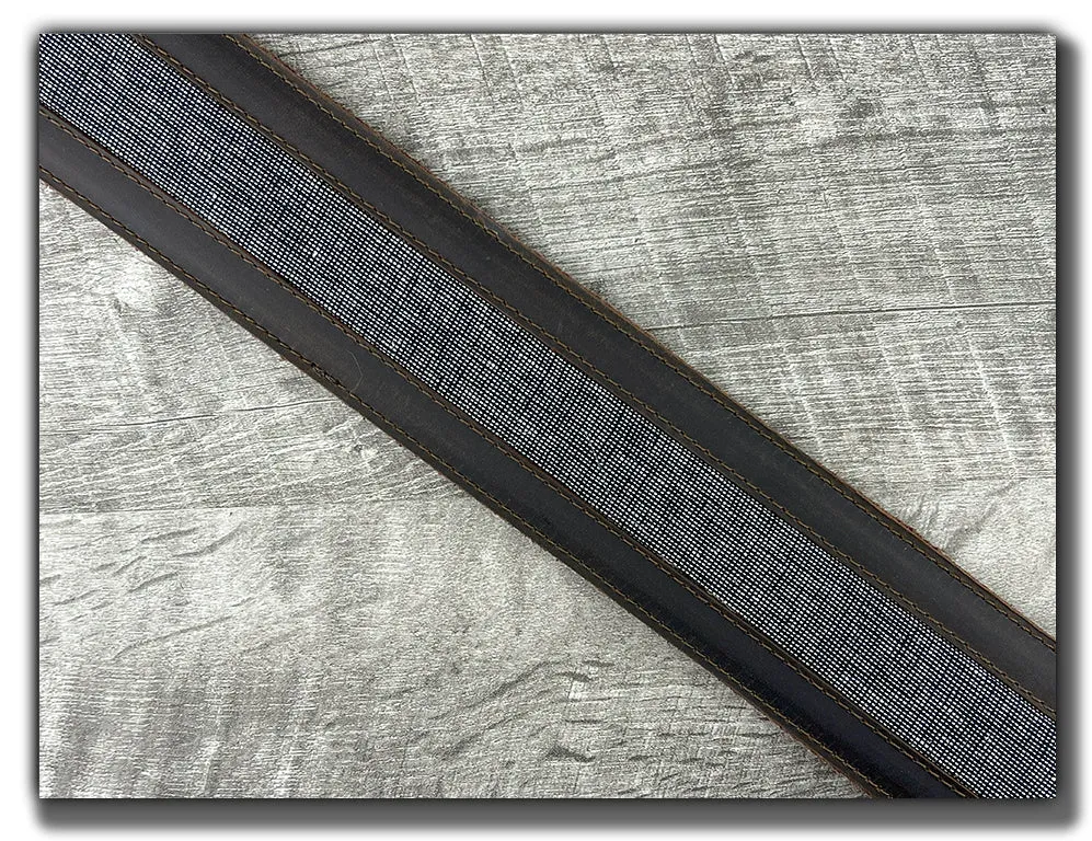 Zenith - Whiskey Brown Leather Guitar Strap - Numbered Limited Edition