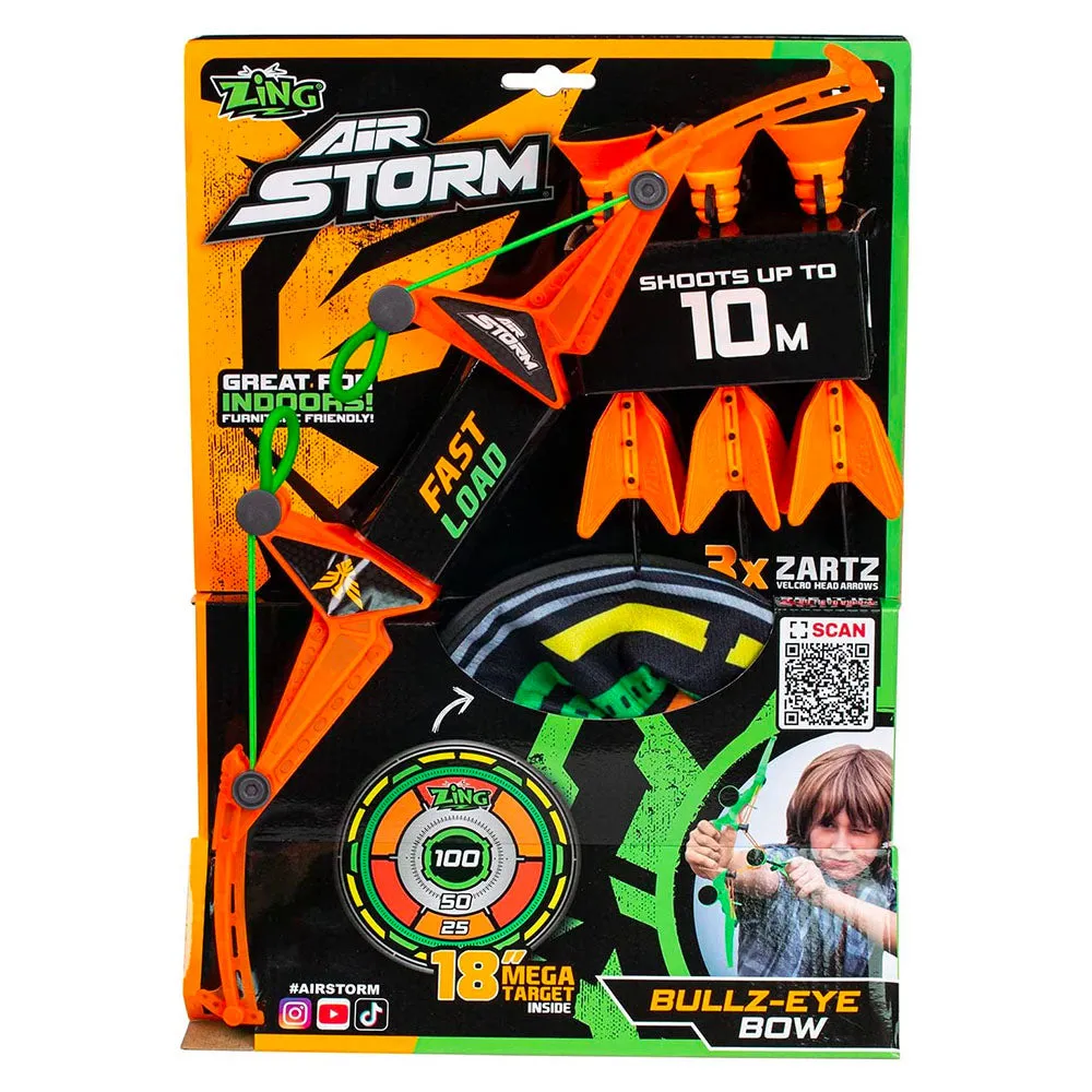 Zing Air Storm Bullz-Eye Bow with Target