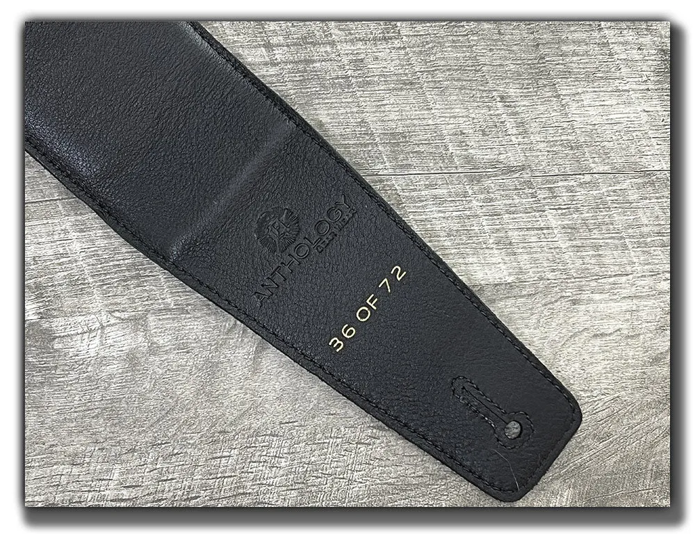 Zuma - Whiskey Brown Leather Guitar Strap - Numbered Limited Edition